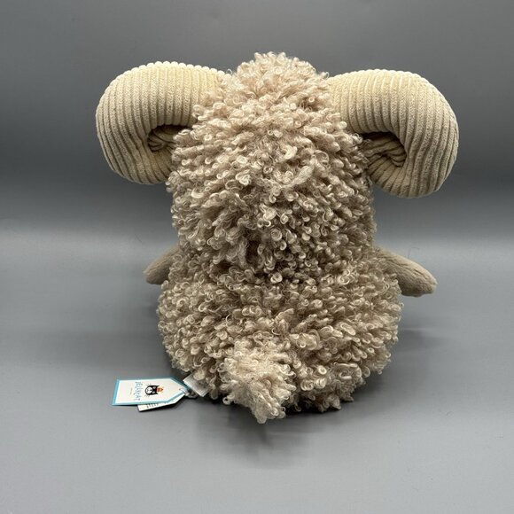 Jellycat Ramsley Sheep Plush Stuffed Toy 10" NEW Authentic U.S. Seller - Picture 3 of 7